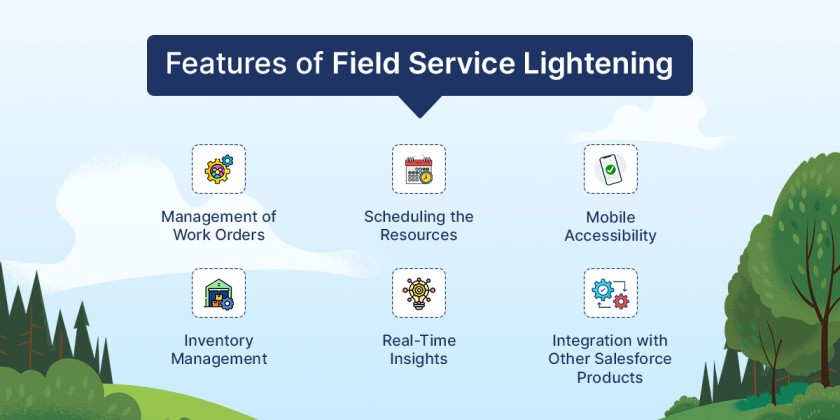 Features of Field Service Lightening