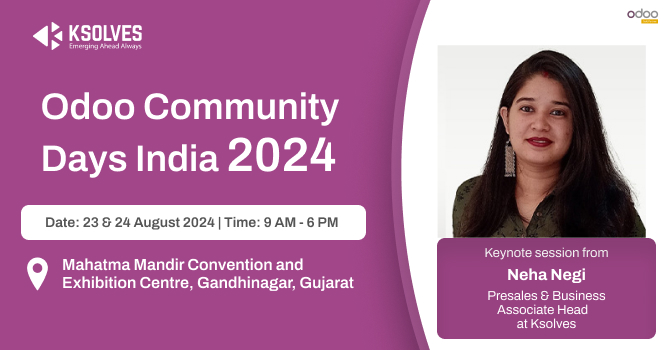 Odoo Community Days India 2024 Neha