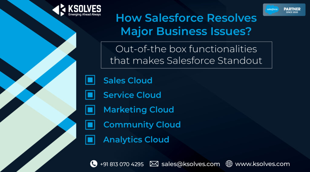 How Salesforce Resolves Major Business Issues? | Ksolves